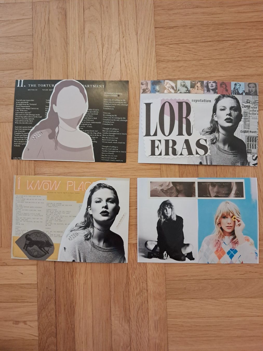 Carta: Karten selbstgemacht - Taylor Swift - Reputation & Co. – Nuovo (secondo la descrizione) da Obfelden venduto da Eva_32