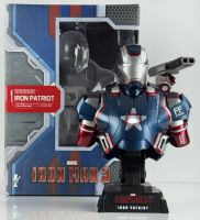 Hot Toys 1:4 Scale Iron Man 3 Iron Patriot Collectible Bust