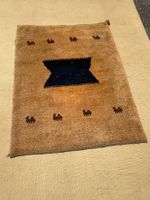 Gabbeh 150x115cm Teppich handgeknüpft sauber
