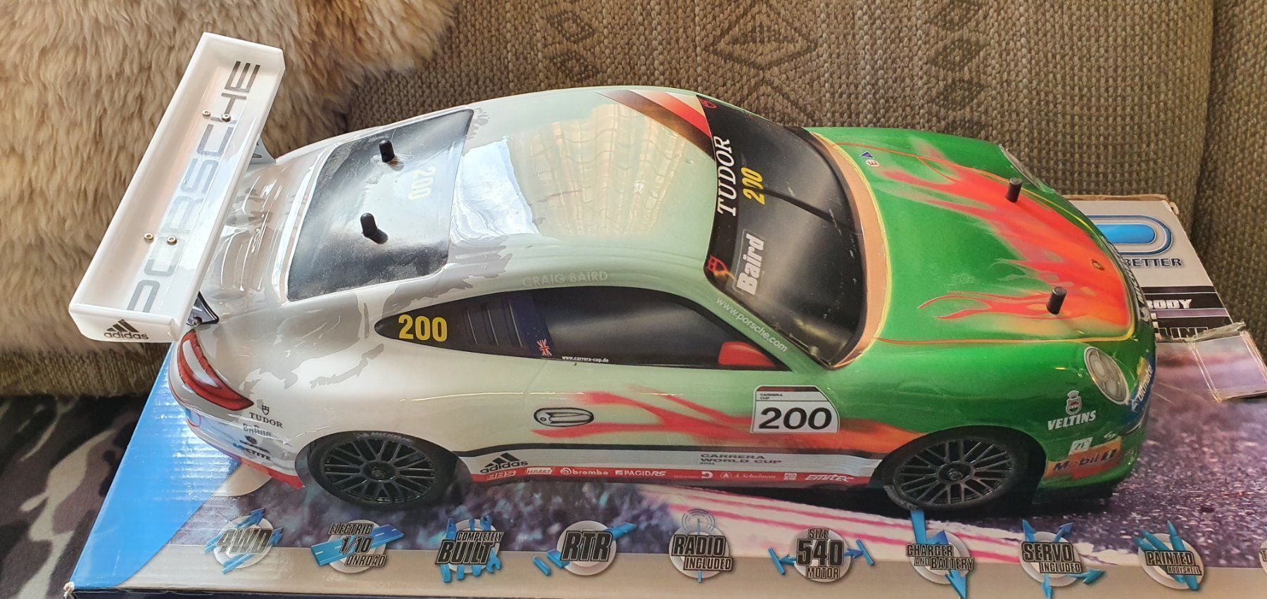LRP RC Modellbau: LRP Blast s10 Porsche 911 gt3 – Gebraucht aus Burgdorf von schlange034