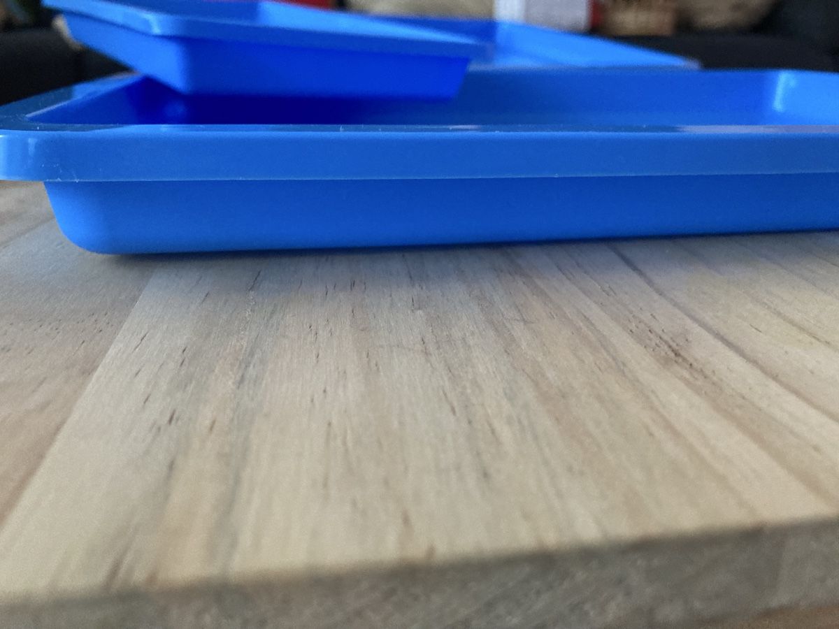 Go4Cork Kork-Tablett 300 X 200 Mm – Hitzebeständig, Rutschfest, Leicht Zu Reinigen, Für Küche & Büro