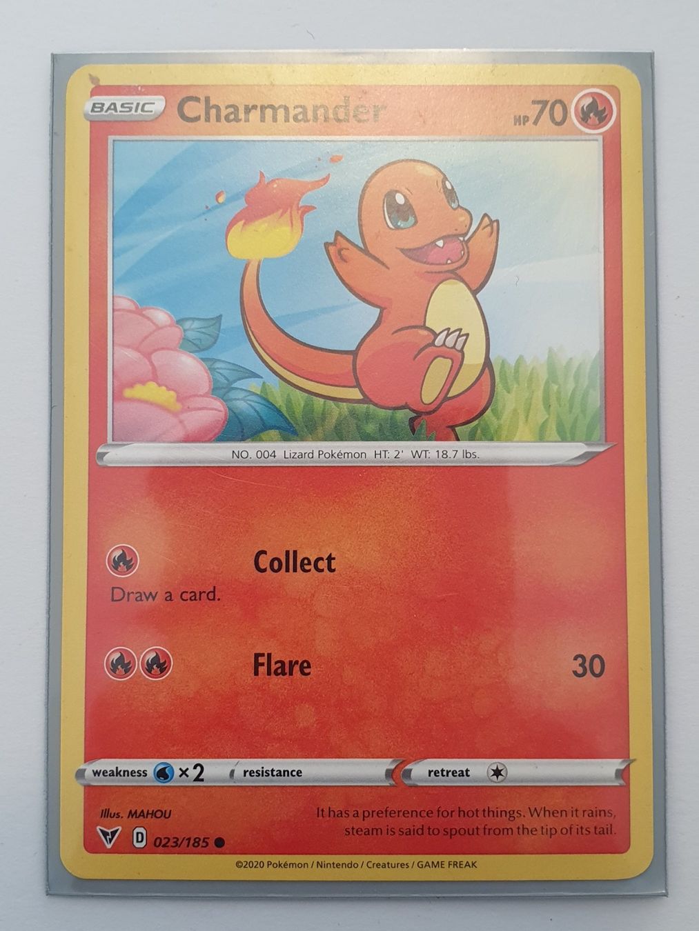 Pokémon Carte collezionabili: Charmander / 2020 Pokémon – Usato da Oberdorf BL venduto da BaldenEagle