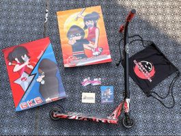 Scooter/Trottinett Geisterkickboarder Edition