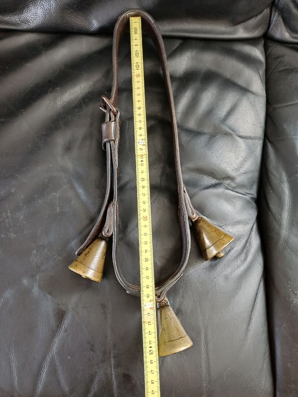 Campanacci mucche: Vintage Pferdegocken mit Ledergurt – Usato da Ebersecken venduto da Napf08 4