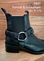 NEUE SCHWARZE STIEFELETTEN KENNEL & SCHMENGER NP 349.-