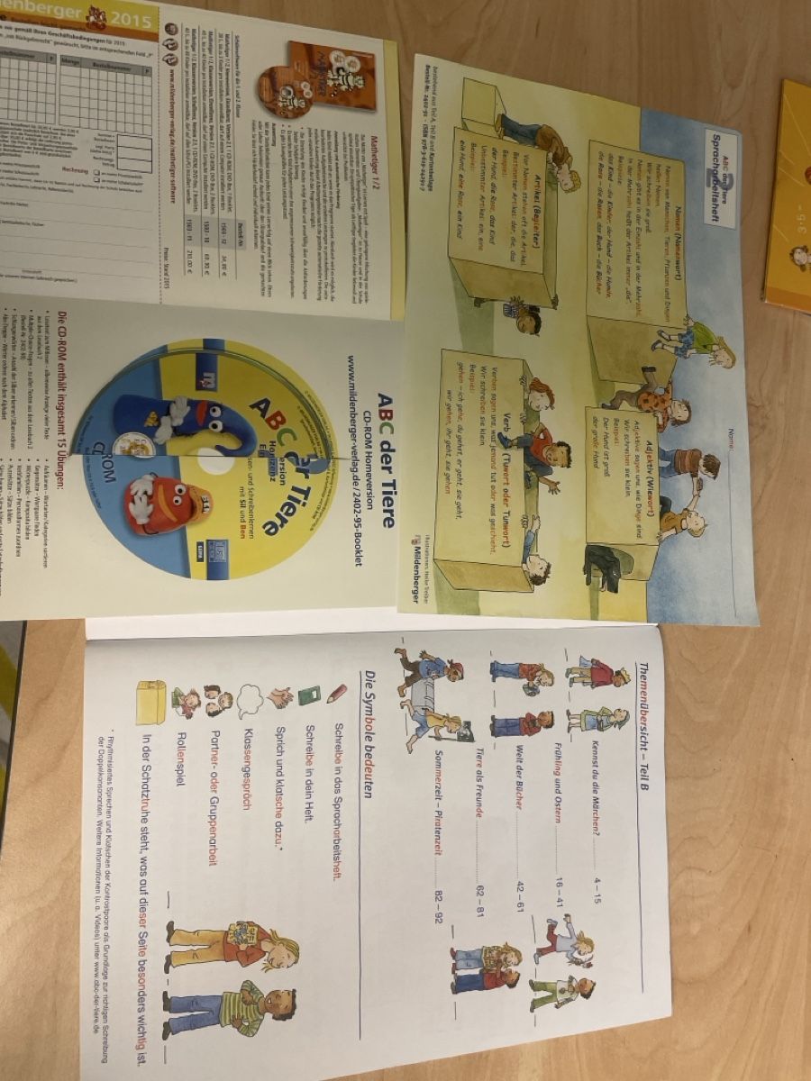Bücher: ABC der Tiere Spracharbeitsheft Teil B CD Neu – Neu und originalverpackt aus Obergerlafingen von cabo4 2