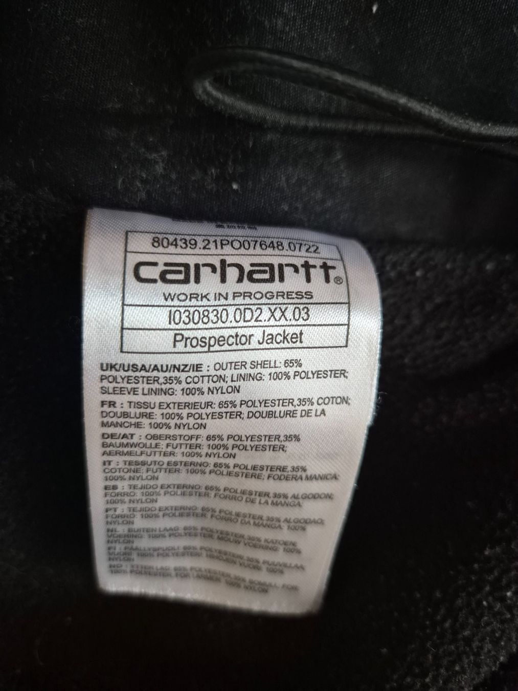 Carhartt Giacche: Carhartt Prospector Jacke – Usato da Trogen venduto da Monk3yWear 3