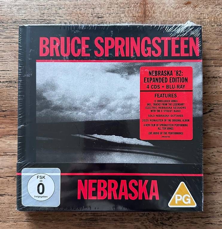 CD: Bruce Springsteen. Nebraska 82_Neu & Orginial verpackt. – Nuovo e nell'imballaggio originale da Zürich venduto da Sunnyflower97