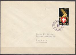Militärbrief 2. Wk Mit Soldatenmarke