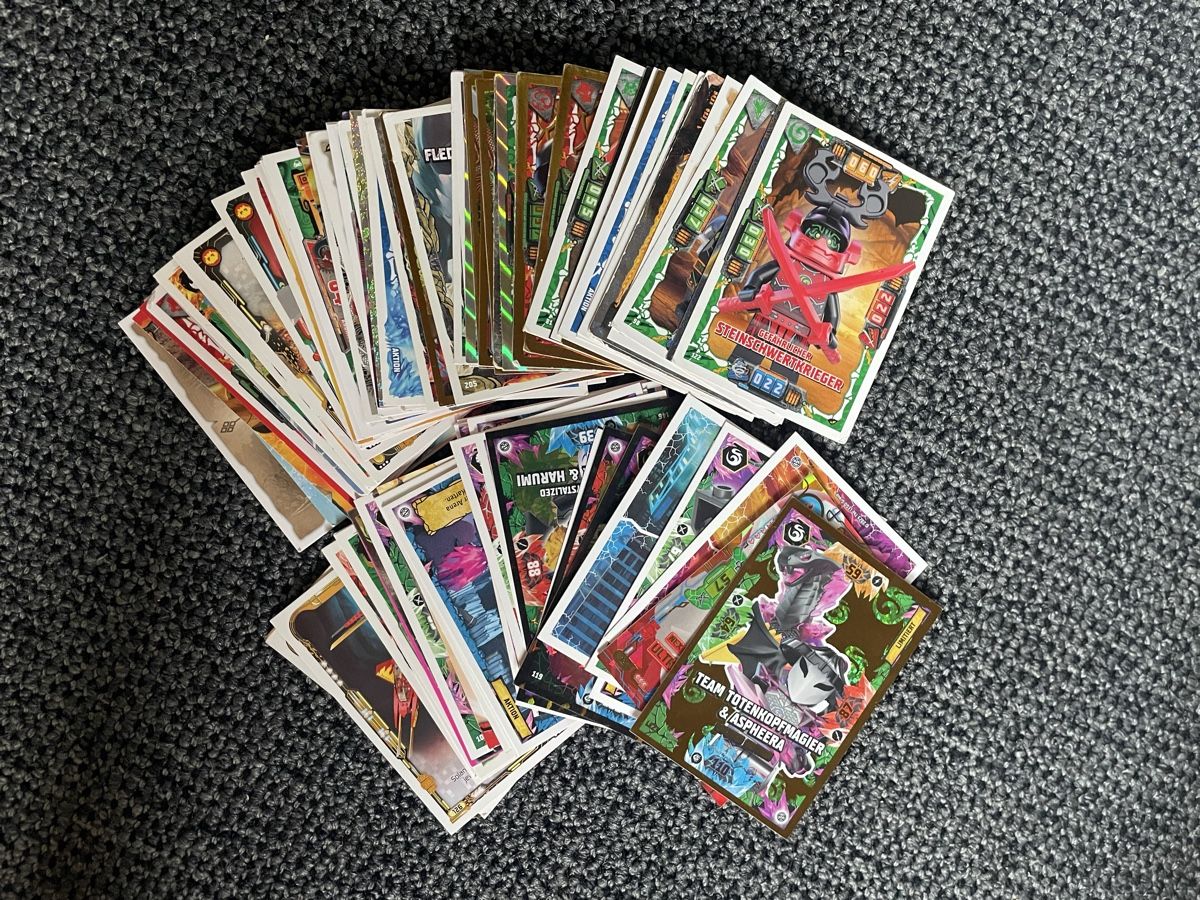 Carte collezionabili: 88 Ninjago Sammelkarten – Usato da Grabs venduto da Saskia033