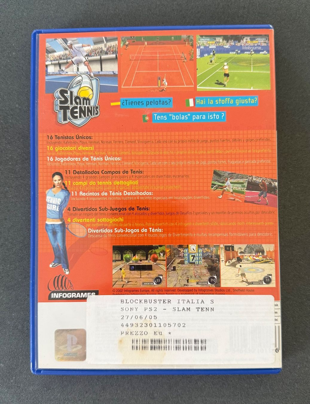 Giochi: Slam Tennis - PS2 - ES/IT/PT – Usato da Contone venduto da Chaos76 1