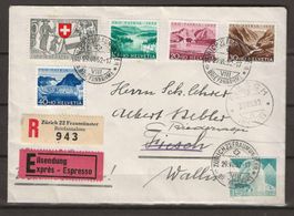 FP052 - Lettre Pro patria 1952  obl. 29.7.1952