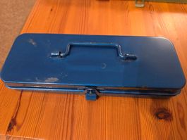 Werkzeugkoffer mit Nüssen und Ratschen-Set, Vintage!