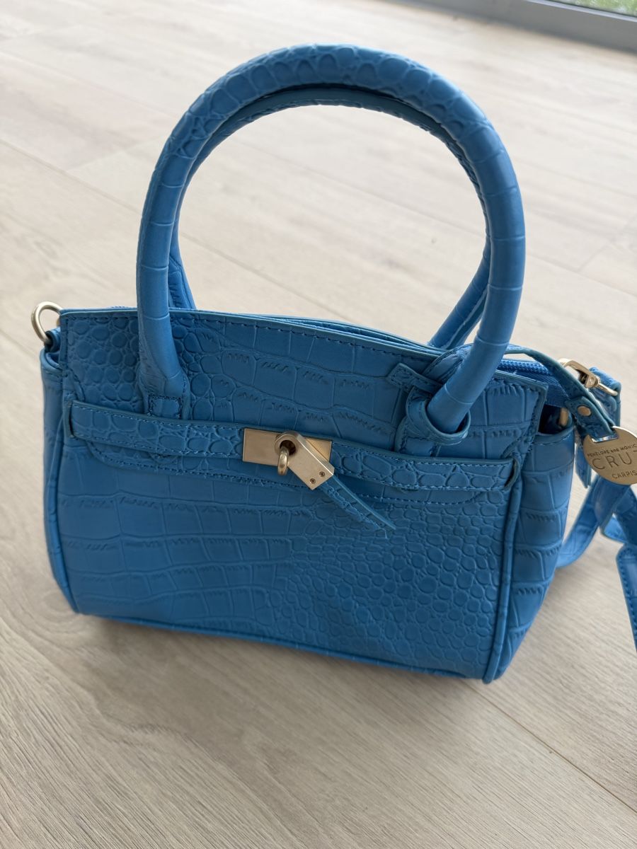 Borse da donna: Handtasche neu blau – Nuovo e nell'imballaggio originale da Däniken SO venduto da NBdesign 1