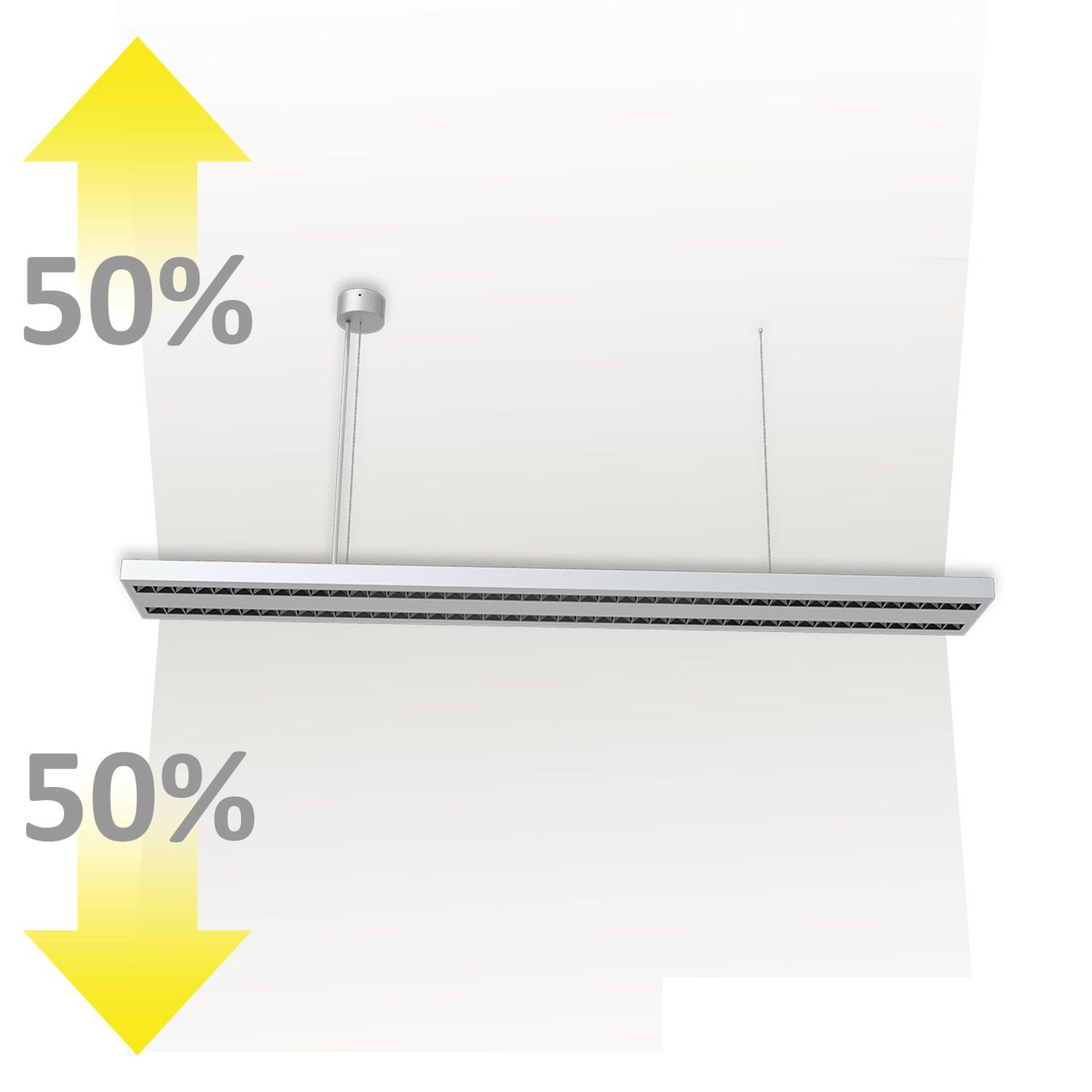 Lampadari & plafoniere: LED Pendelleuchte Raster, 119 cm x 16 cm – Nuovo (secondo la descrizione) da Kreuzlingen venduto da Smart-Light 1