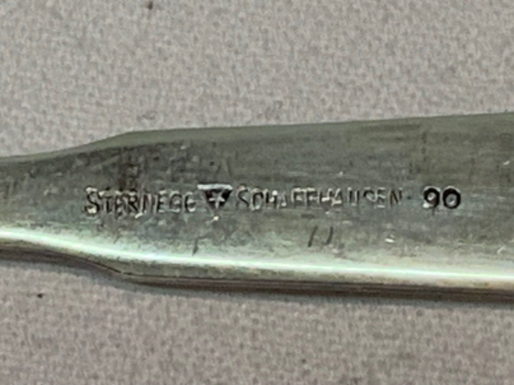 Löffel: Silber - Löffeli , 8 Stk. – Neu (gemäss Beschreibung) aus Büren SO von omsa 9