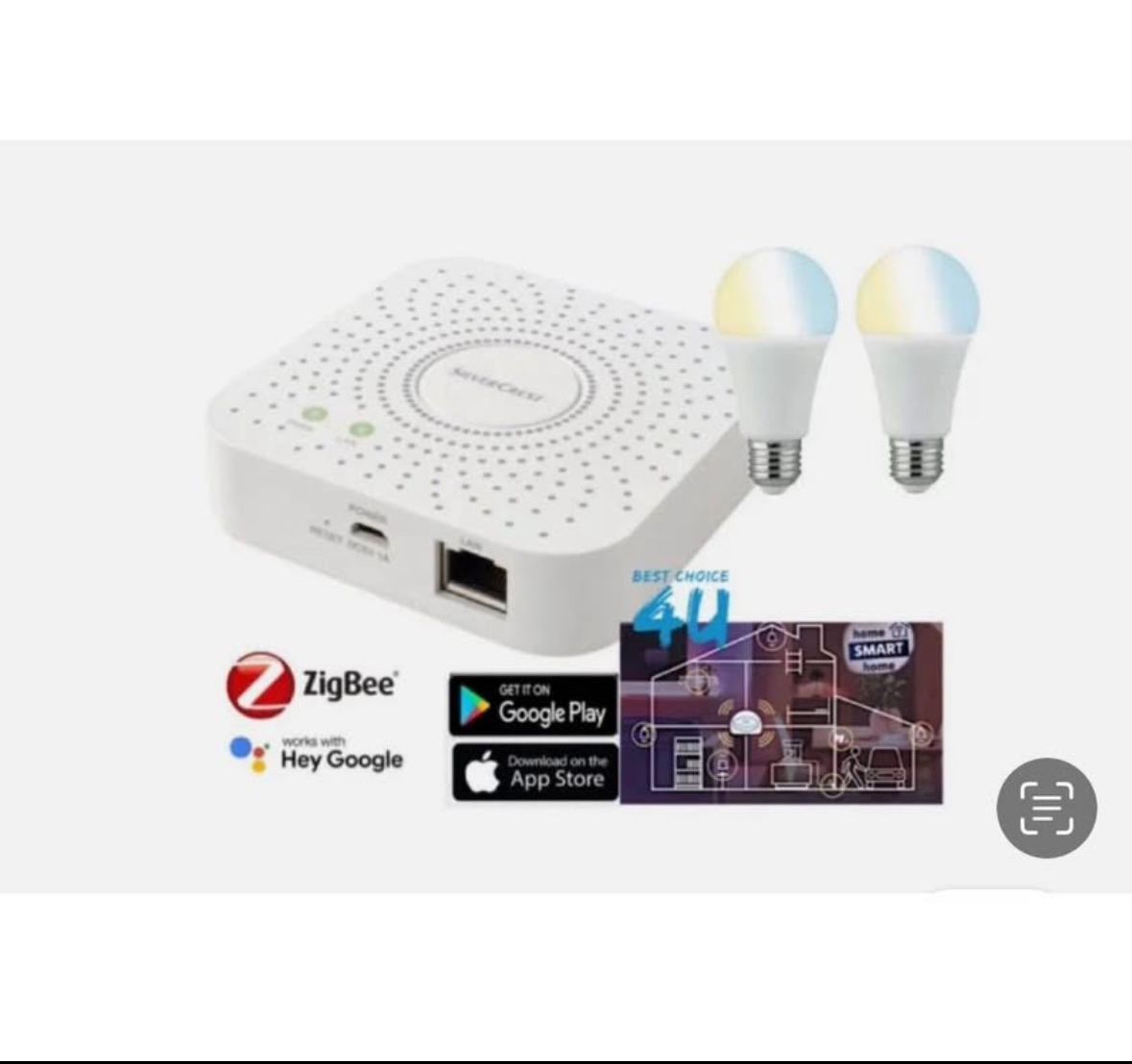 Lampes: Silvercrest Smart Home Gateway Zigbee 2x Glühbirne Neu – Neuf (Voir description) à Adliswil par AE-Shop
