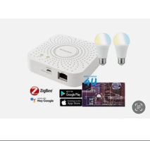 Silvercrest Smart Home Gateway Zigbee 2x Glühbirne Neu
