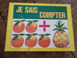 Jeu éducatif Touret Je sais compter vintage 