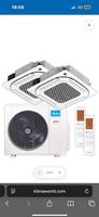 Midea Klimaanlage 5,27 kW mit 2 Deckenkassetten