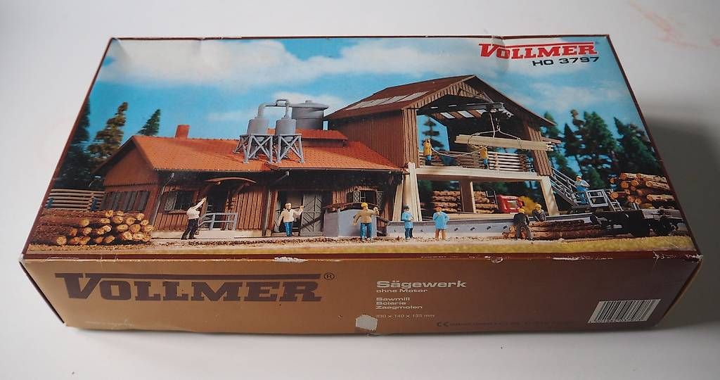 Baukästen: HO Bausatz Vollmer Sägewerk – Neu (gemäss Beschreibung) aus Gerlafingen von Gandalf266