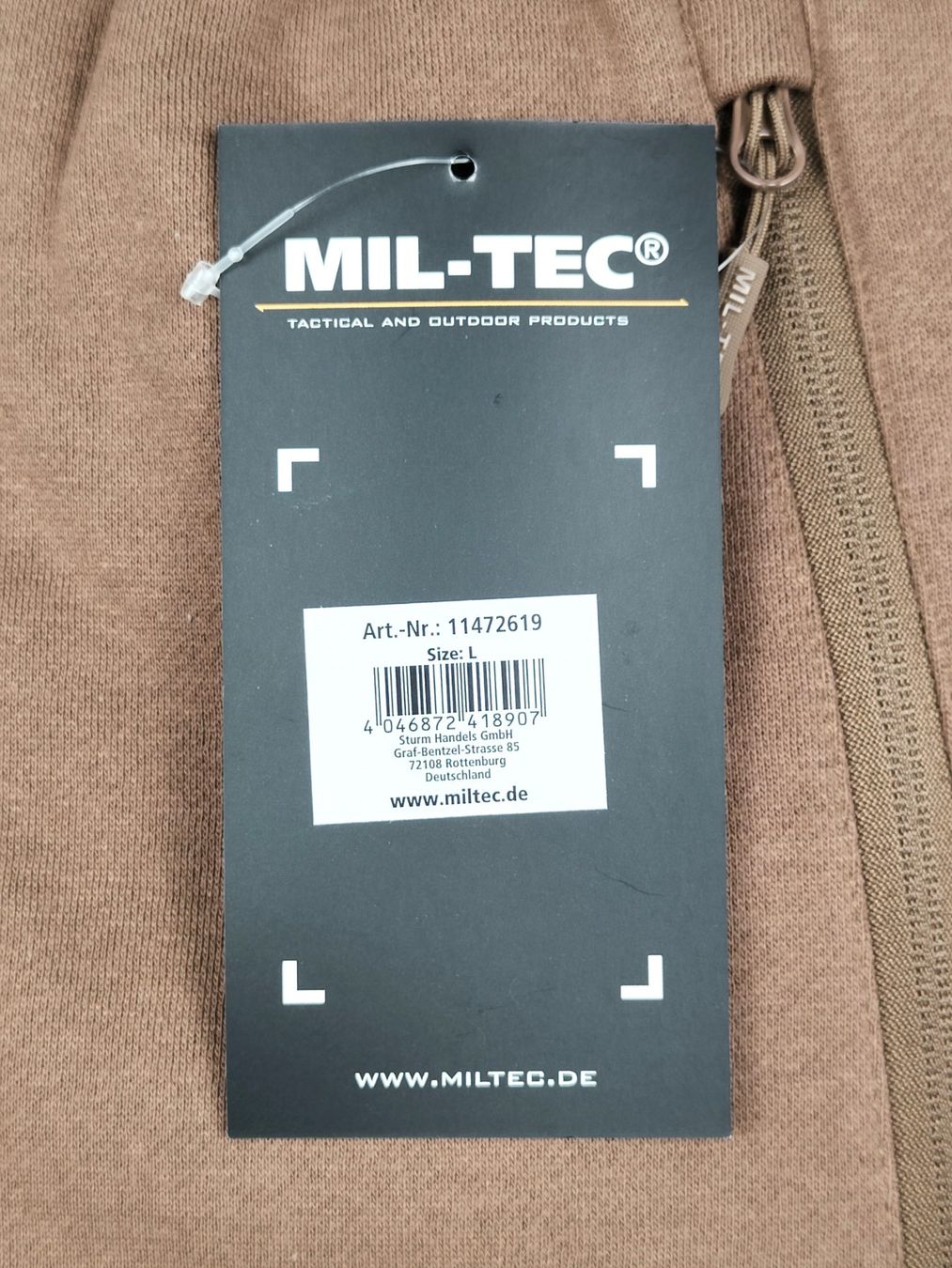 Uniformi: Tactical Sweatpants, coyote, Grösse L – Nuovo (secondo la descrizione) da Bauma venduto da SwissMilitaria 3