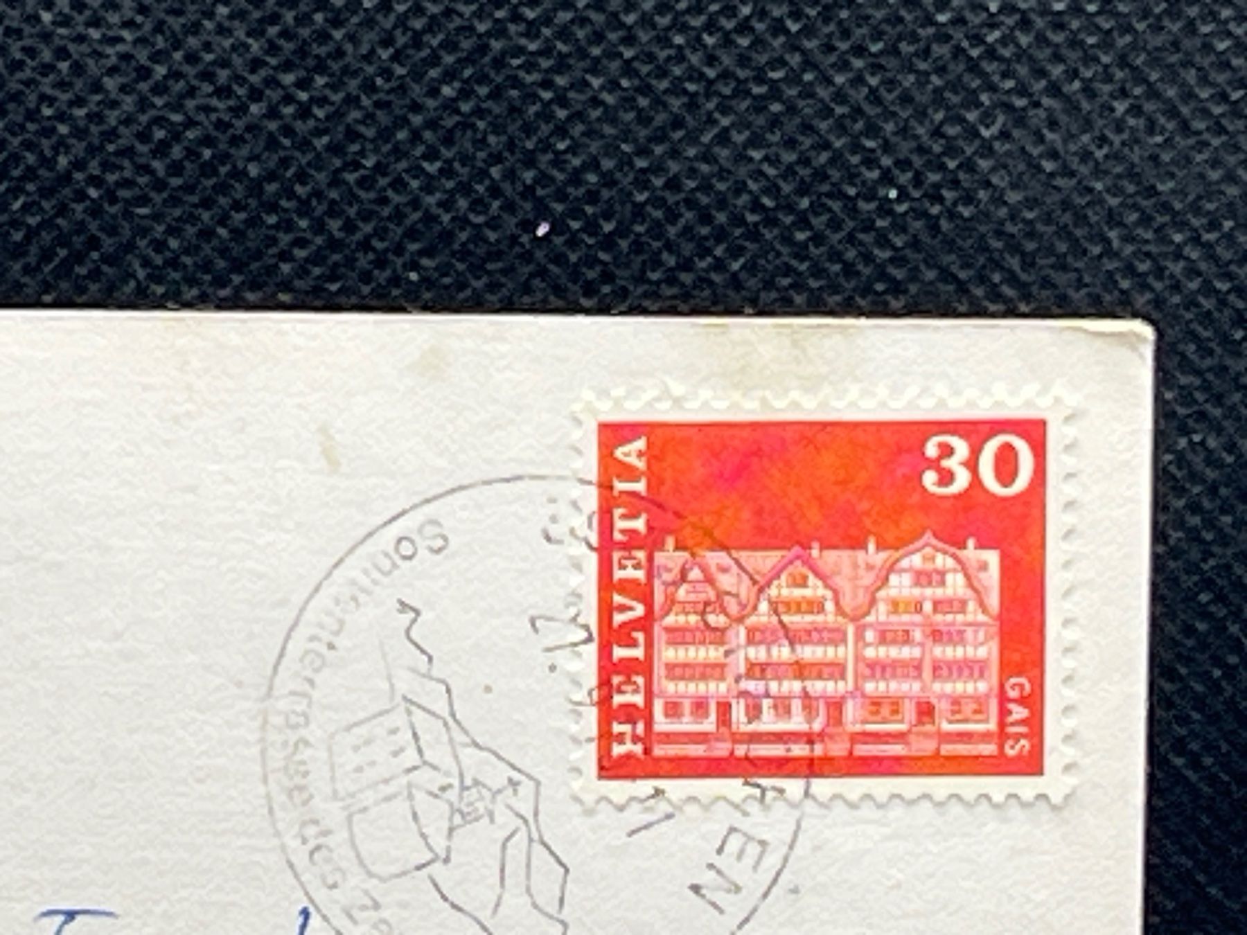 Ansichtskarten: Grächen, 1619m (Wallis) – Gebraucht aus Widnau von Brusi9 1