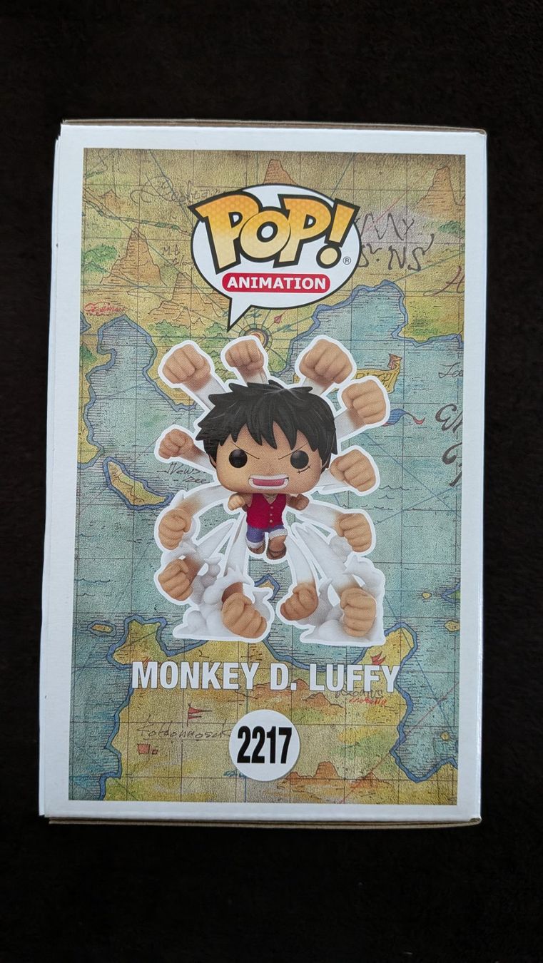 Funko Statuette: Funko Pop! One Piece - Monkey D. Luffy #2217 Super Sized – Nuovo e nell'imballaggio originale da Obfelden venduto da RCO85 3