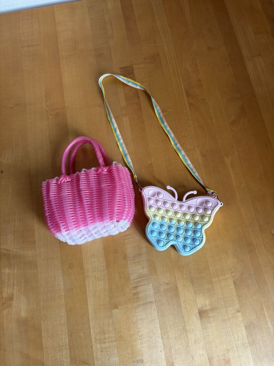 Giocattoli: Tasche Schmetterling Pop It und Henkeltasche – Usato da Sonnental venduto da sunnyside_m