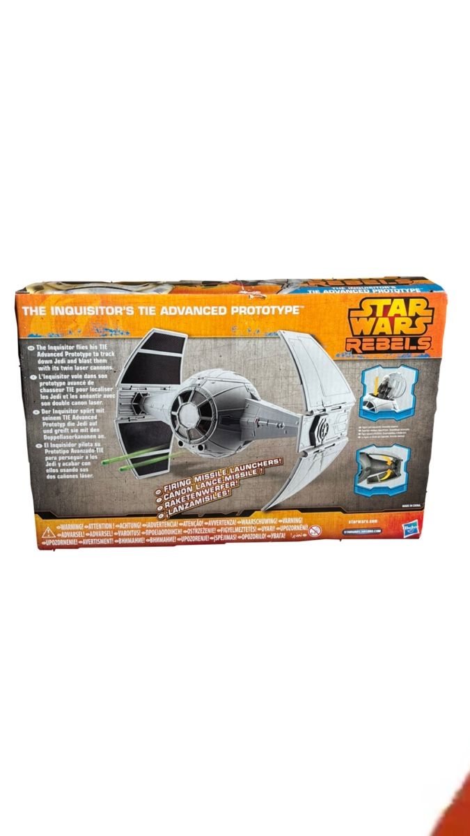 Star Wars Giocattoli: Star Wars Rebels Inquisitor's TIE Advanced Prototype Toy – Usato da La Chaux-de-Fonds venduto da joa_jk5g 1