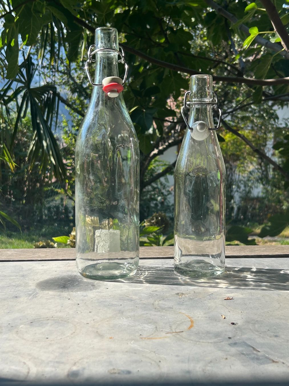 Bicchieri, Caraffe & Bottiglie: Flaschen mit Bügelverschluss – Usato da Maienfeld venduto da samoht58
