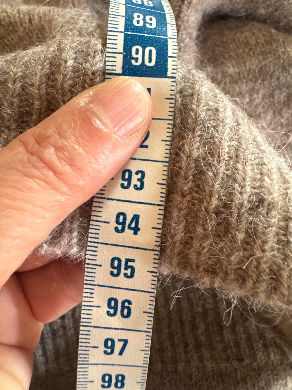 Kleider: Robe pull marron clair chiné taille M – Neu (gemäss Beschreibung) aus Oron la Ville von pollyh11 4