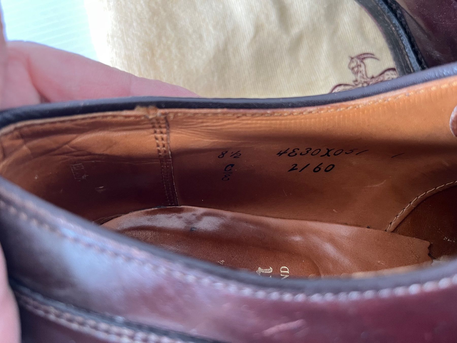 Alden Scarpe da uomo: Alden - 95738F - Cordovan - Burgundy – Usato da Iseo venduto da val_tgk5 4