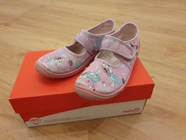 Superfit Mädchen Belinda Hausschuhe rosa Gr. 30 weit