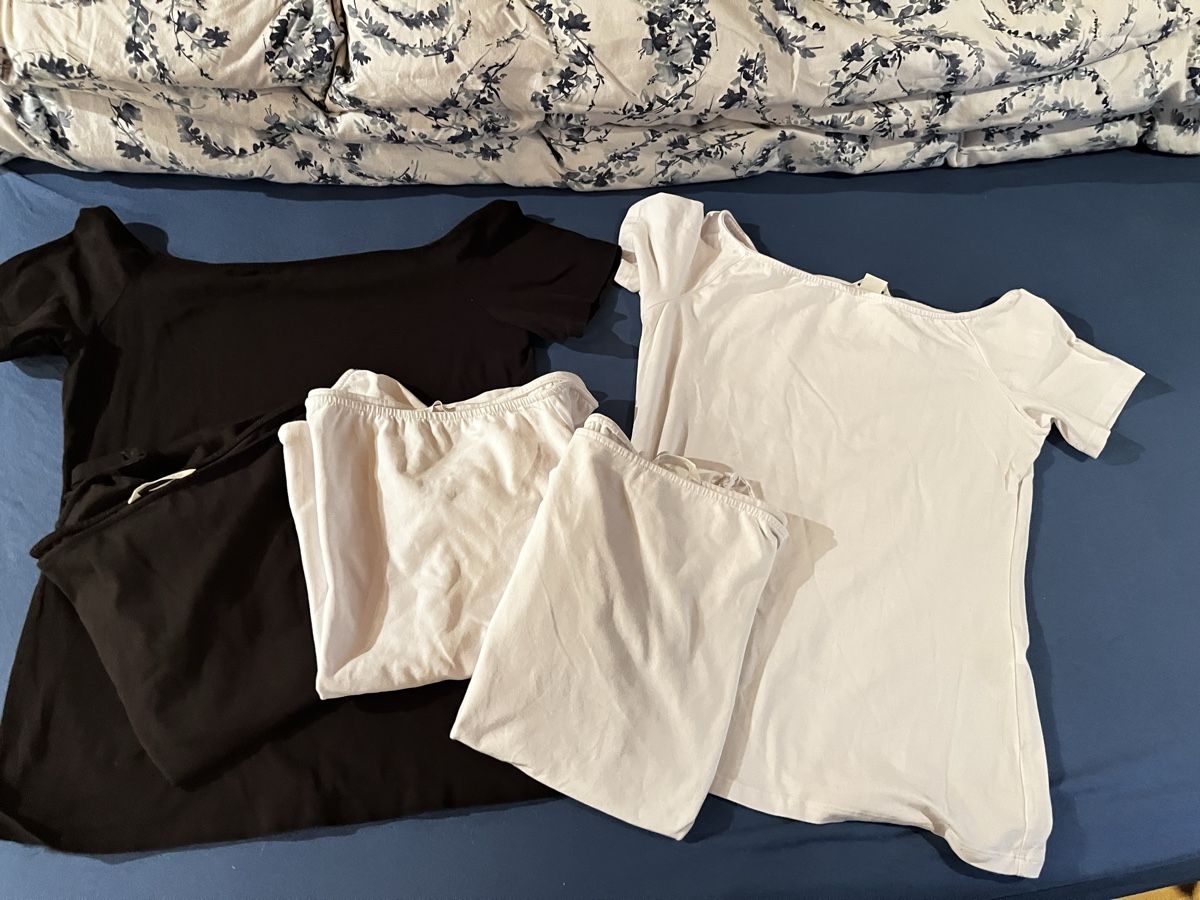 Lotti di vestiti: 7 x Basic Shirts H&M lang/kurz L (M) – Usato da Rüdlingen venduto da Lichee 3