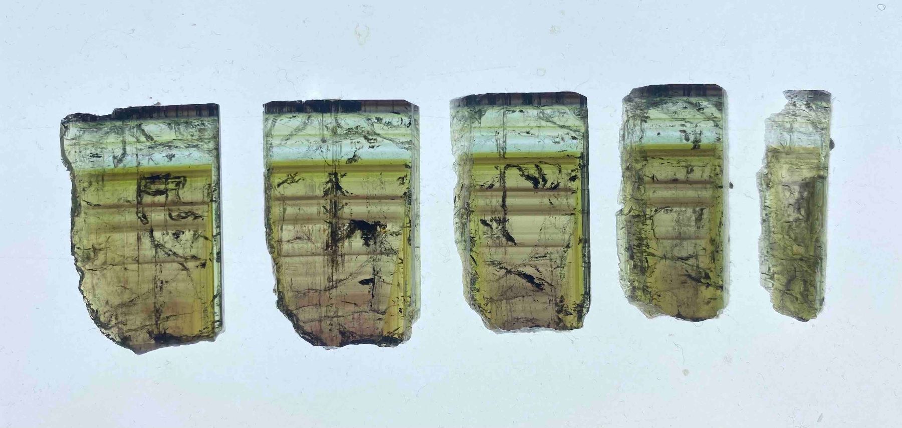 Minerali & Pietre curative: Turmalin Scheiben – Usato da Arlesheim venduto da Siebenschlaefer7