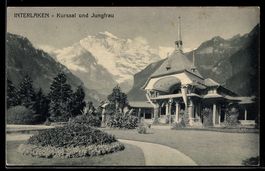 AK Interlaken, Kursaal und Jungfrau