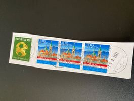 3er Streifen 2000 Jh Stadt Solothurn + SFV von 2020 ZN 1770+