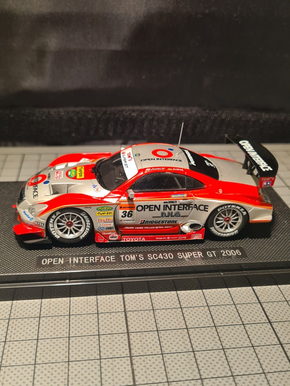 Lexus Modellini d'auto: OPEN INTERFACE TOM'S SC430 Super GT 2006 - 1:43 EBBRO – Nuovo (secondo la descrizione) da Chézard-St-Martin venduto da AlPat-Collections