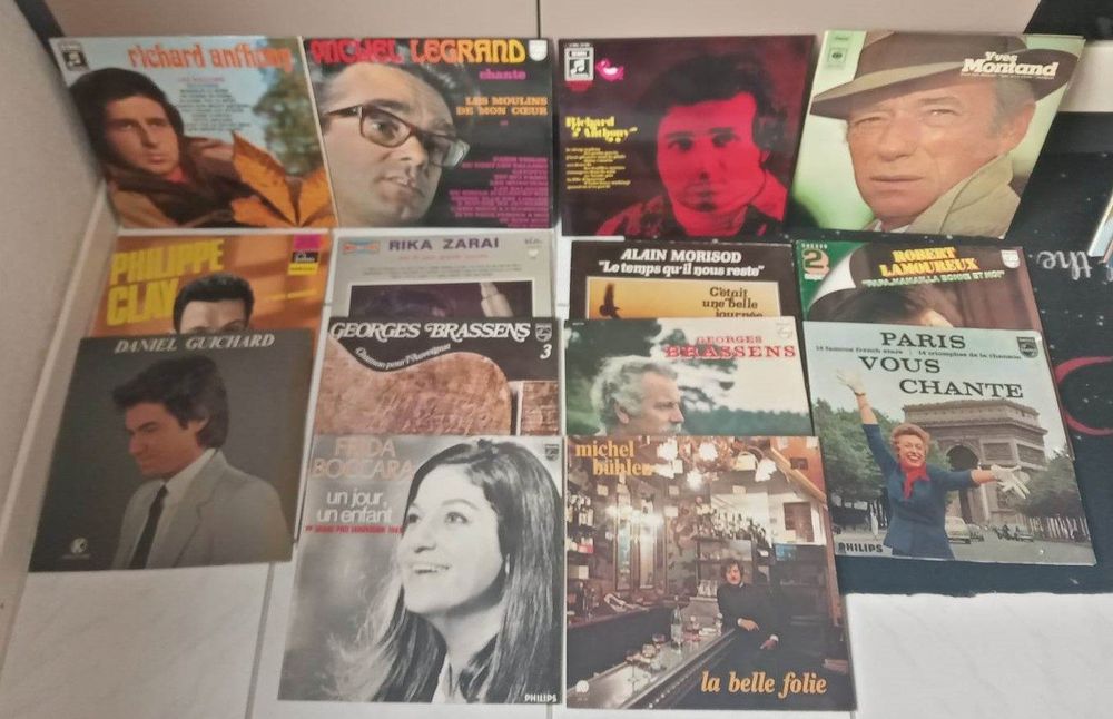 Disques vinyles Chansons Françaises - 30 x Album - Lot. 2 | Kaufen auf ...