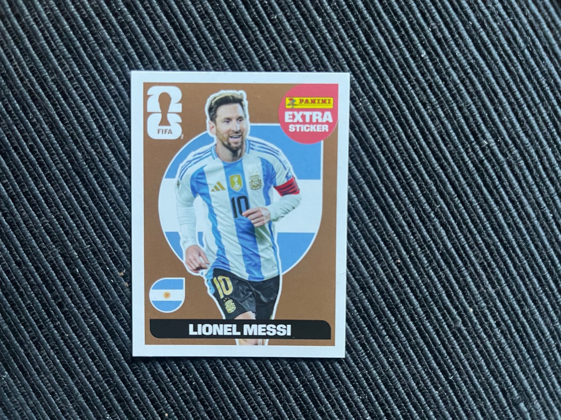 Panini WM World Cup 2026 Messi Bronze Extra Sticker (Neu (gemäss ...
