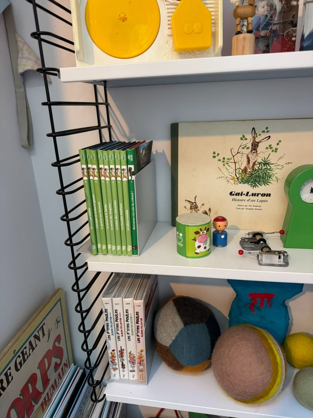 String Scaffali: Etagère String métal, super design vintage – Usato da Puidoux venduto da serendipite 1