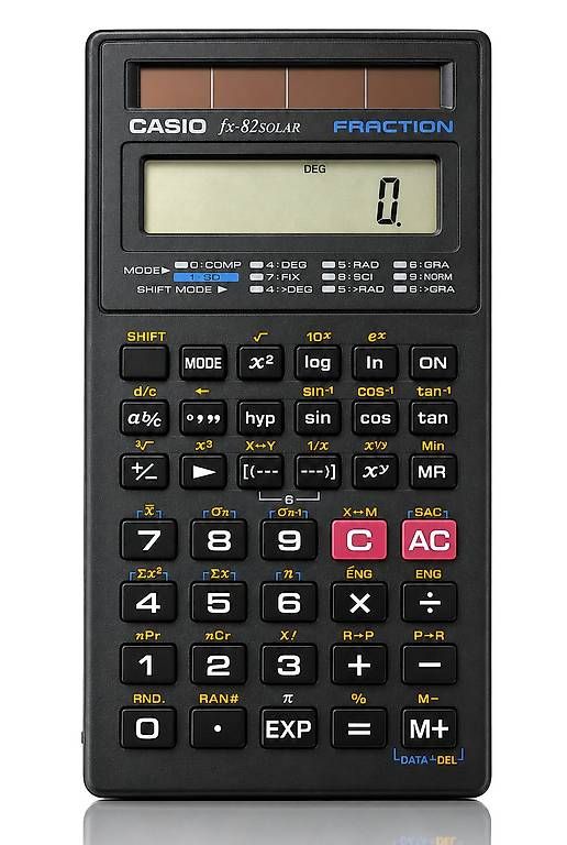 Taschenrechner: Calculatrice Casio solaire – Gebraucht aus Bremblens von audit