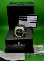 EDOX AUTOMATIC CHRONOMETER DATE HYDRO-SUB SWISS MADE SAPPHI