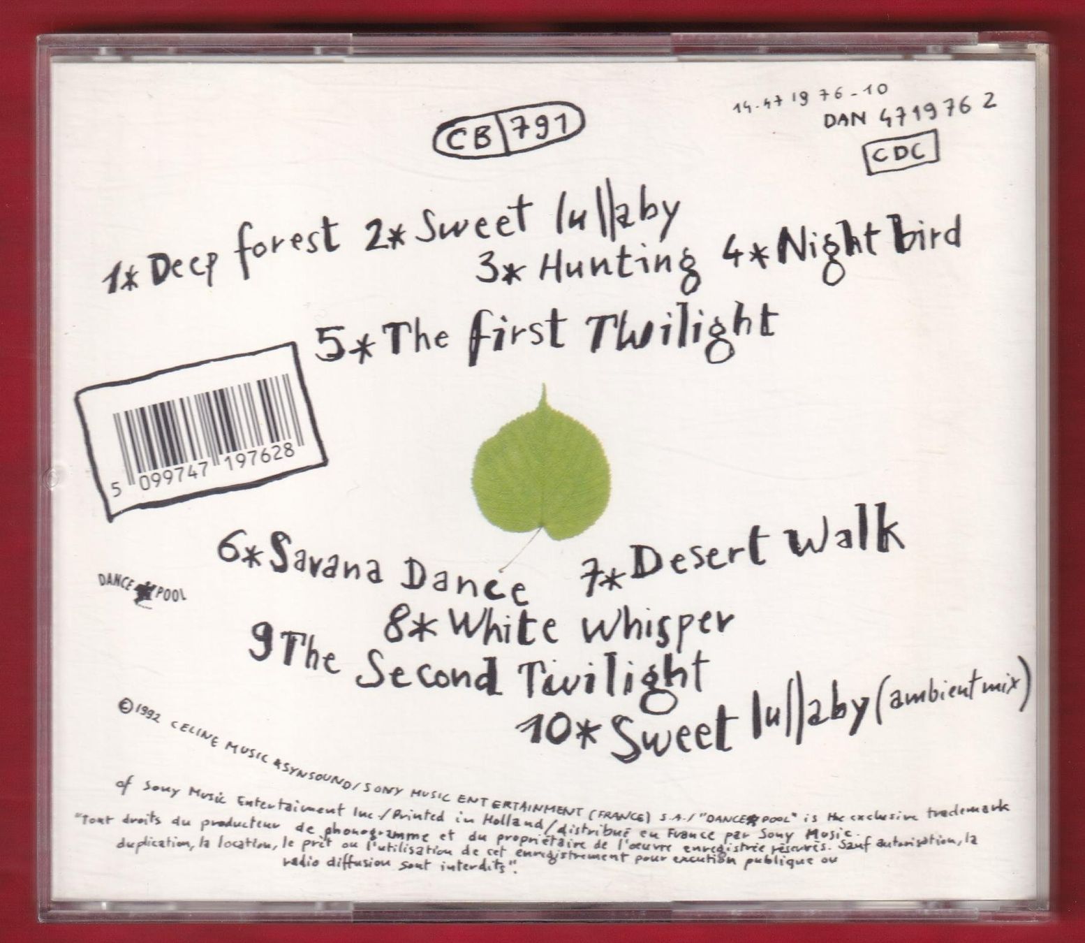 CD: Deep Forest - Deep Forest (CD) – Usato da Zürich venduto da Pfluftl2000 1