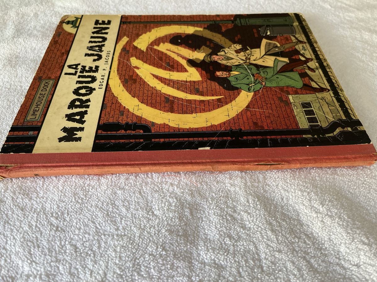 Fumetti: Blake & Mortimer La Marque Jaune daté 1959 – Usato da Gockhausen venduto da London95 6