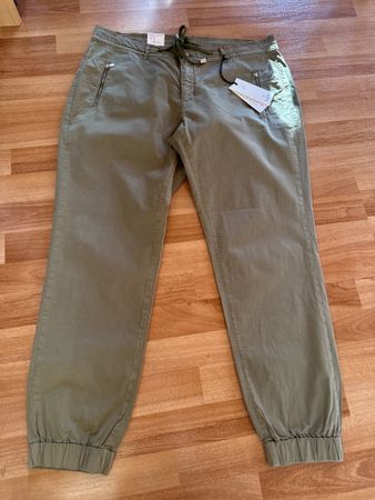 Angels Louisa Casual Hose, khaki, Gr. 38 Neu