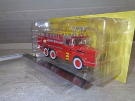 Hachette 1:43 Camion Pompier LKW VMA Sides 75 Willème W 8