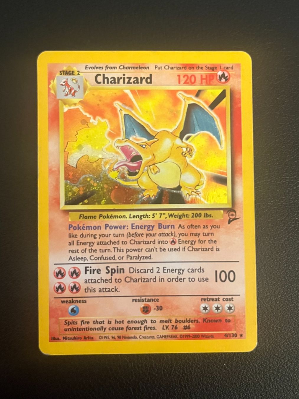 Pokémon Carte collezionabili: Pokemon Glurak 2. Edition Holo – Usato da Zollikerberg venduto da Guido175