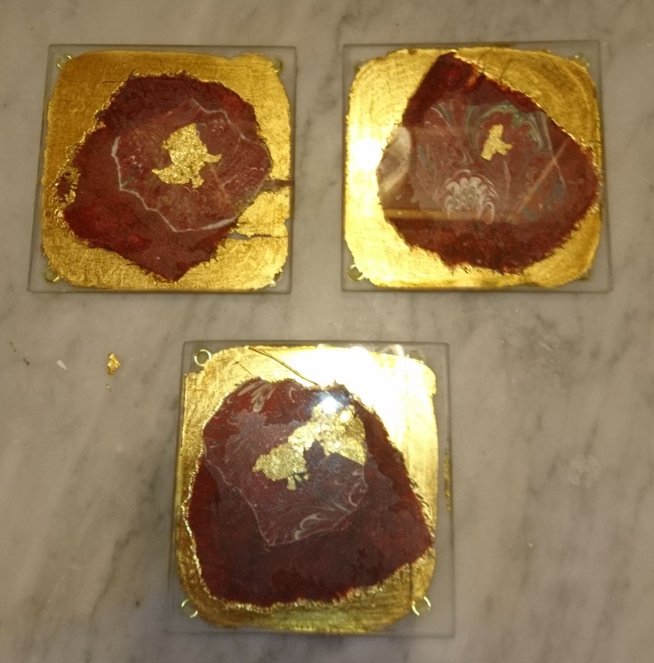 Sottobicchieri: Sous verres décoratifs – Usato da Châtelaine venduto da Gio54321 1